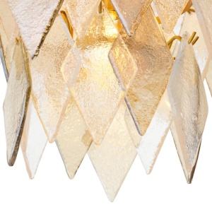 Candelabru LUX, Sticla Realizata Manual, Rhombus L 244279 universul-luminii.ro