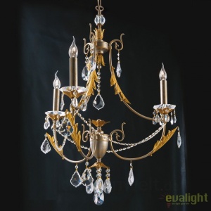 Candelabru LUX super elegant cu 3 brate Miramare LU 2407/3 OR