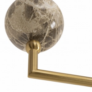 Candelabru modern cu 7 brate Nova Gold 595159 universul-luminii.ro