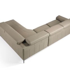 Coltar design LUX cu sezlong dreapta, functia relax Serena AC-5320-R - Img 9
