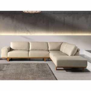 Coltar dreapta LUX design italian Cowhide sand