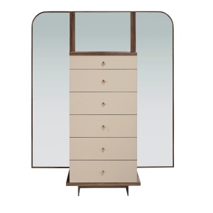 Comoda cu oglinda, sertar cu spatiu pentru ceasuri si bijuterii Chiffonier