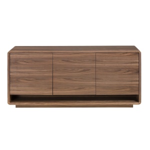 Comoda design LUX cu 3 usi Walnut - Img 7