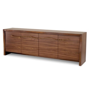 Comoda design LUX, Furnir de nuc, Charford