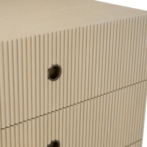Comoda design LUX, Furnir de stejar albit, Dimitrios - Img 5