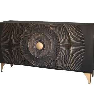 Comoda design vintage Golden Sunset 140cm - Img 4