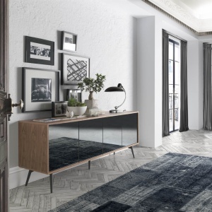 Comoda eleganta design LUX Allan AC-1403M-NOGAL - Img 2