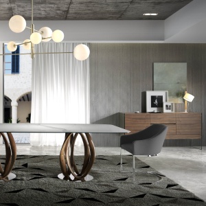 Comoda eleganta design LUX Helen AC-CP1410-E-NOGAL - Img 11