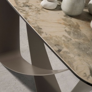Consola deosebita design LUX Marble 150x50cm - Img 5