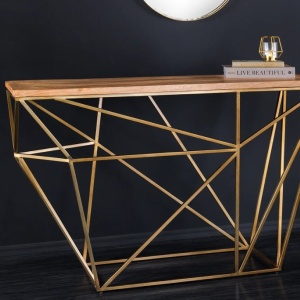 Consola design industrial vintage DIAMOND 120cm - Img 2