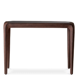 Consola LUX, Aluminiu Reciclat, Sticla Neagra, Quentin - Img 5