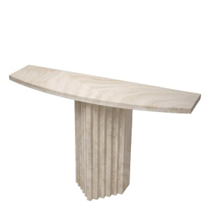 Consola LUX din travertin stil Art Deco Atzaro - Img 4