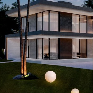 Corp cu tarus iluminat exterior decorativ IP65 MOON D-50cm 160489 universul-luminii.ro