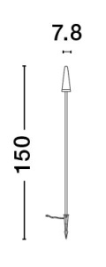 Corp de iluminat LED exterior IP54 cu tarus MABEL 109059 universul-luminii.ro