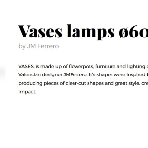 CORP DE ILUMINAT LED RGB DECORATIV VASES LAMPS 60cm 196219 universul-luminii.ro