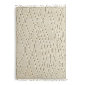 Covor design LUX din lana din Noua Zeelanda, Coralie Ivory 200x300cm