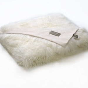 Covor din blana de oaie Tibetan Long Wool Single 150x180cm - Img 4