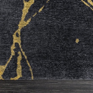 Covor negru cu aspect de marmura MARMOR 160x240cm - Img 8