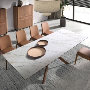 Dulap deosebit design LUX Walnut-Marble - Img 4