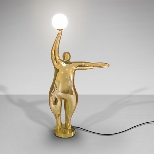 Figurina decorativa / Lampa de masa design lux El globo aurie 233449 universul-luminii.ro