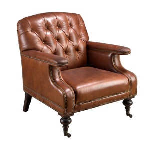 Fotoliu design italian, Piele Naturala, Chesterfield 5163