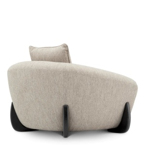 Fotoliu design LUX Siderno, Splendor light grey - Img 4