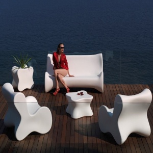Fotoliu design modern exterior/interior PAL 51001 Vondom - Img 3