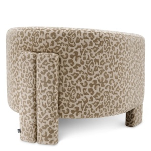 Fotoliu elegant design LUX Hazelwood, Harley leopard - Img 4