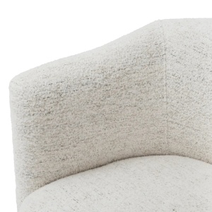 Fotoliu elegant design LUX Watertown, Seashell off white - Img 8