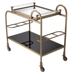 Gheridon design LUX/ masuta cu roti Montreuil - Img 2