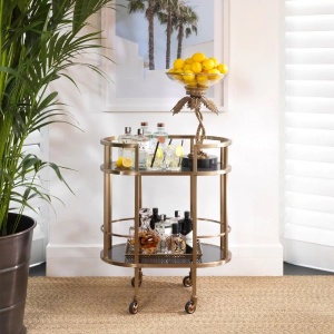 Gheridon/ masuta cu roti design LUX Townhouse alama 113192 HZ