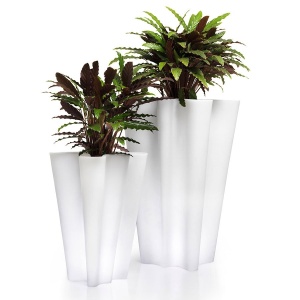 Ghiveci de flori / Jardiniera plante design decorativ modern pentru amenajari interioare si exterioare, BYE-BYE PLANTER 58003R Vondom - Img 2