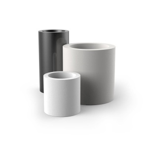 Ghiveci plante design decorativ exterior/interior TOWER 25×100cm - Img 3