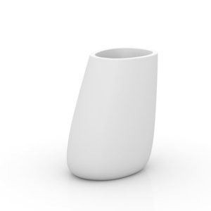 Ghiveci plante, flori design decorativ modern pentru amenajari interioare si exterioare, STONE PLANTER 55009R Vondom - Img 2