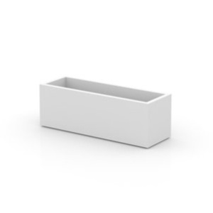 Jardiniera plante design decorativ exterior/interior JARDINIERE 80x30x30cm - Img 3