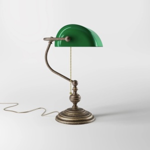 Lampa de birou din alama design clasic Banker - Img 5