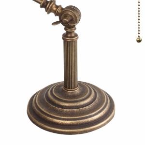 Lampa de birou din alama design clasic Banker - Img 3