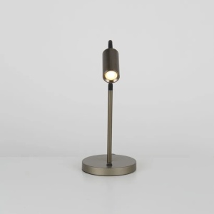 Lampa de masa cu spot mini GU10 Ciara bronz - Img 10