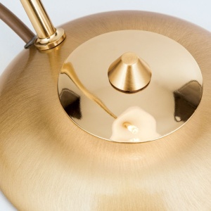 Lampa de masa design modern OPALDESIGN, auriu mat 241369 universul-luminii.ro