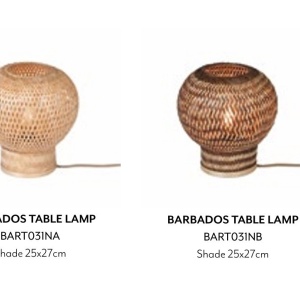 Lampa de Masa Eco, Bambus, Barbados natural 243339 universul-luminii.ro