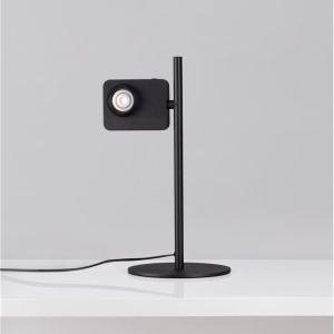 Lampa de masa LED cu spot directionabil stil minimalist KEDROS negru 232659 universul-luminii.ro