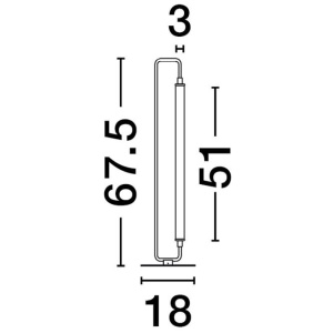 Lampa de masa LED moderna stil minimalist WETRO negru 232899 universul-luminii.ro