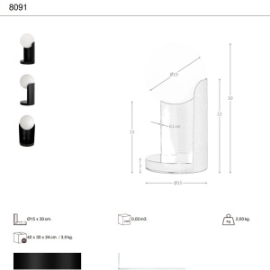 Lampa de masa moderna design LUX - Img 7