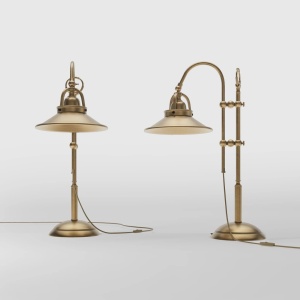 Lampa de masa stil industrial din alama personalizabila Alice - Img 5