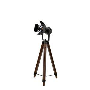 Lampa de podea cu trepied design industrial Cinema - Img 2
