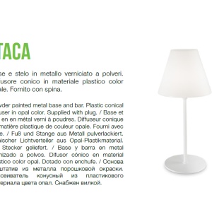 Lampa de podea exterior IP44 ITACA PT1 180953 48509 universul-luminii.ro