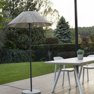 Lampa de podea iluminat exterior decorativ SAIGON 195/C100 gri/bej 127409 universul-luminii.ro