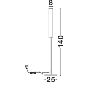 Lampa de podea LED design decorativ NOLIA - Img 2