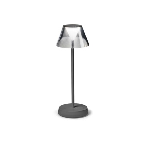 Lampa LED portabila pentru iluminat exterior Lolita tl gri