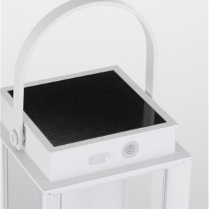 Lampa LED solara portabila iluminat exterior decorativ VERHAAL alba 222759 universul-luminii.ro